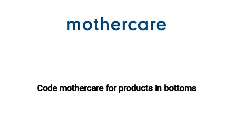 image-for-Code mothercare for products in bottoms