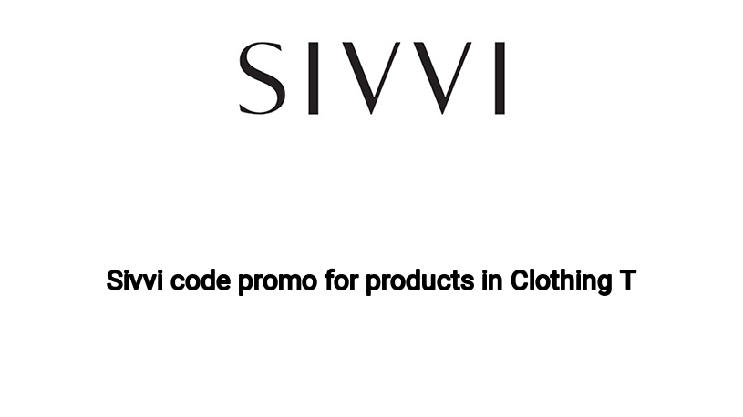 image-for-Sivvi code promo for products in Clothing T-Shirts & Vests