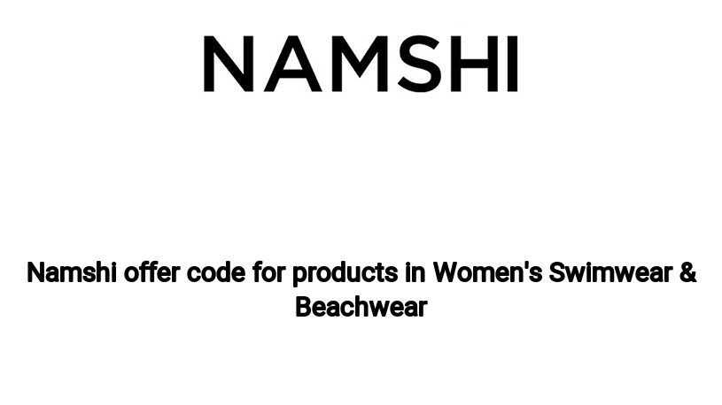 image-for-Namshi offer code for products in Women's Swimwear & Beachwear