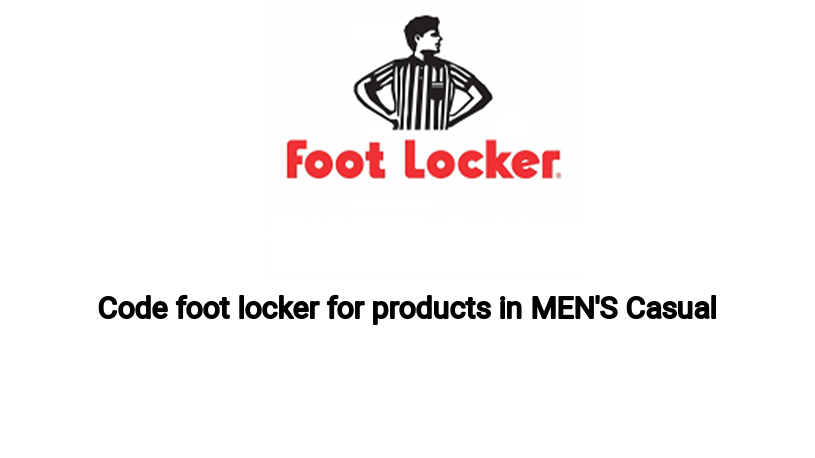 image-for-Code foot locker for products in MEN'S Casual