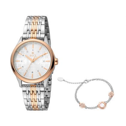 Savia Women Analog Watch Set - DC1L234M0064 SET