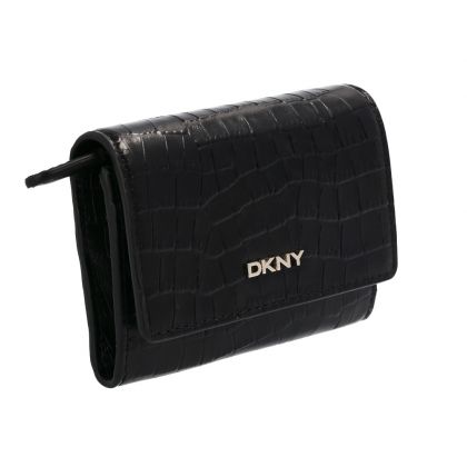 DKNY Women Crocodile Pattern Card Holder - R93ZP503