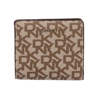 DKNY Women's Logo Plated Bifold Wallet - R83ZJ657