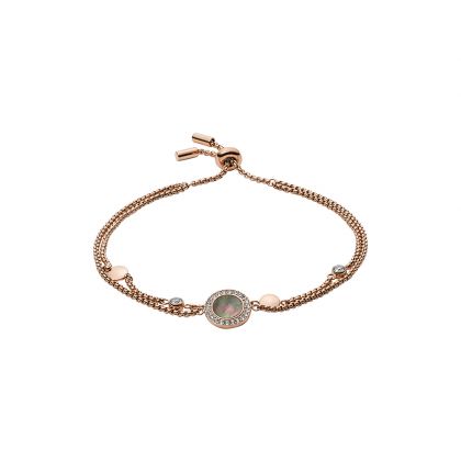 Fossil Classics Women Rose Gold Bracelet - JF02951791