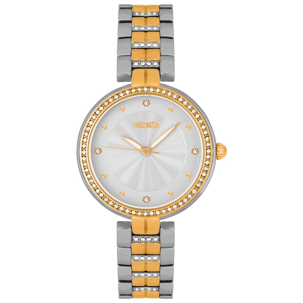 Women's Watch Silver Gold Frame 21063