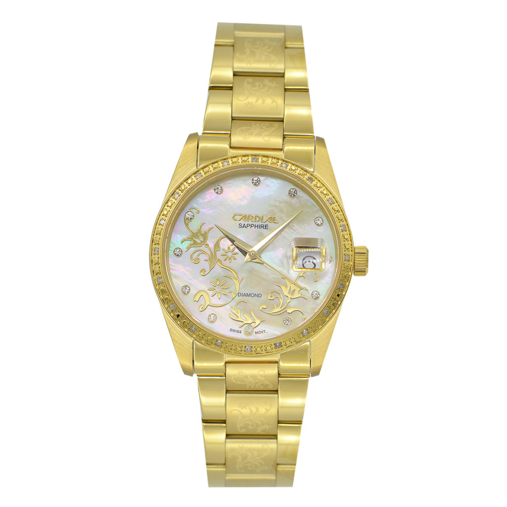 Gold Diamond Women's Watch 21675