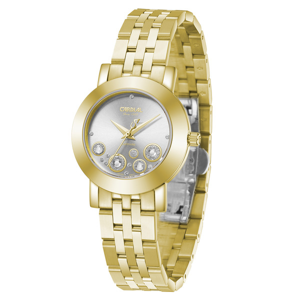 Gold Women's Watch 9763