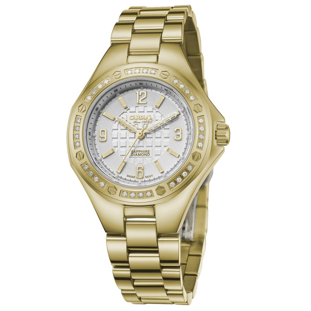 Gold Diamond Women's Watch 21692