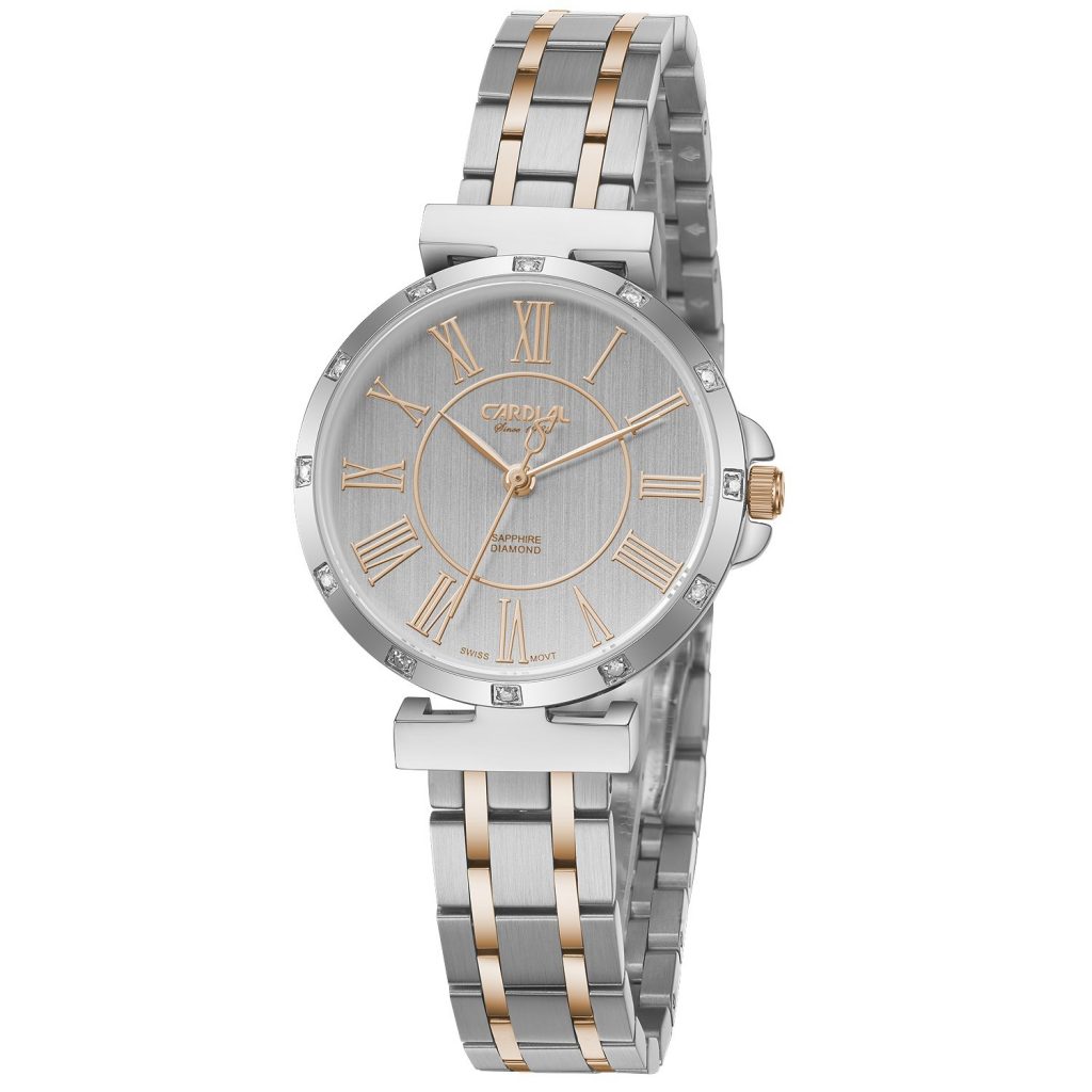 Rose Gold Diamond Women's Watch 21872