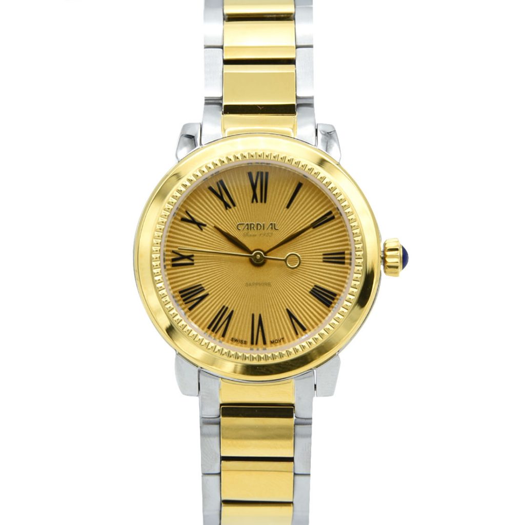 Women's Watch Silver Gold Frame 20522