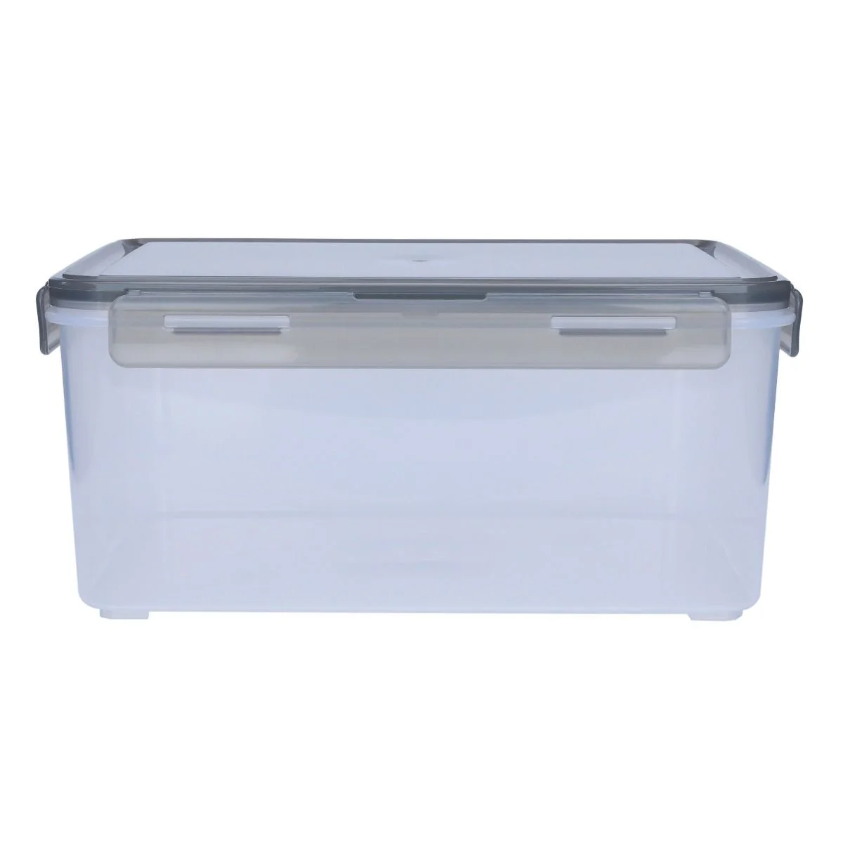 Gray Plastic Rectangle Food Container 5500ml