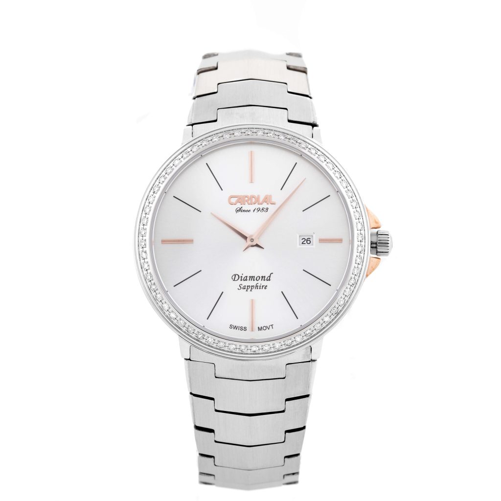 Silver Diamond Women's Watch 9792