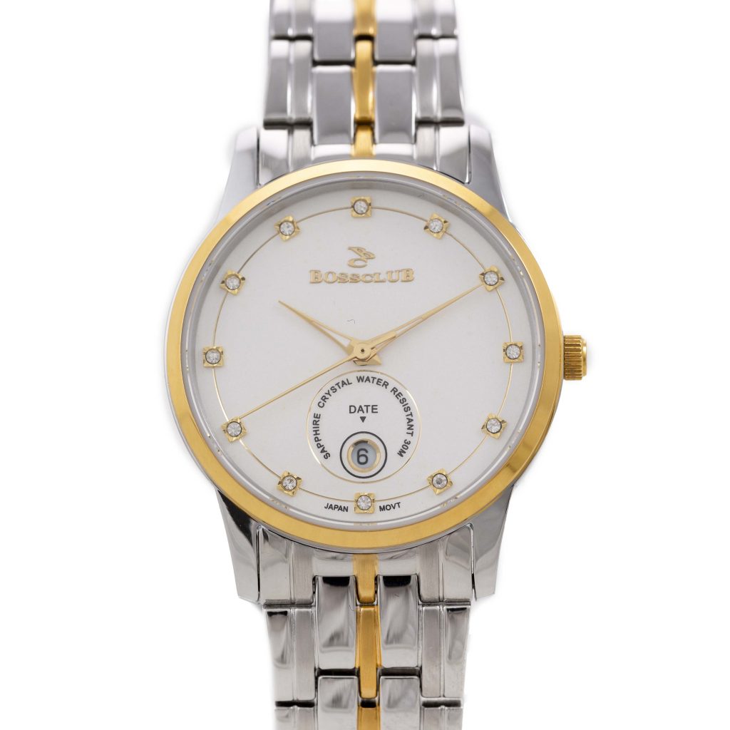 Women's Watch Silver Gold Frame 20344