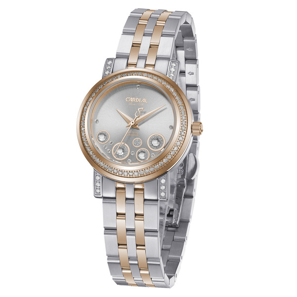 Rose Gold Women's Diamond Watch 9765