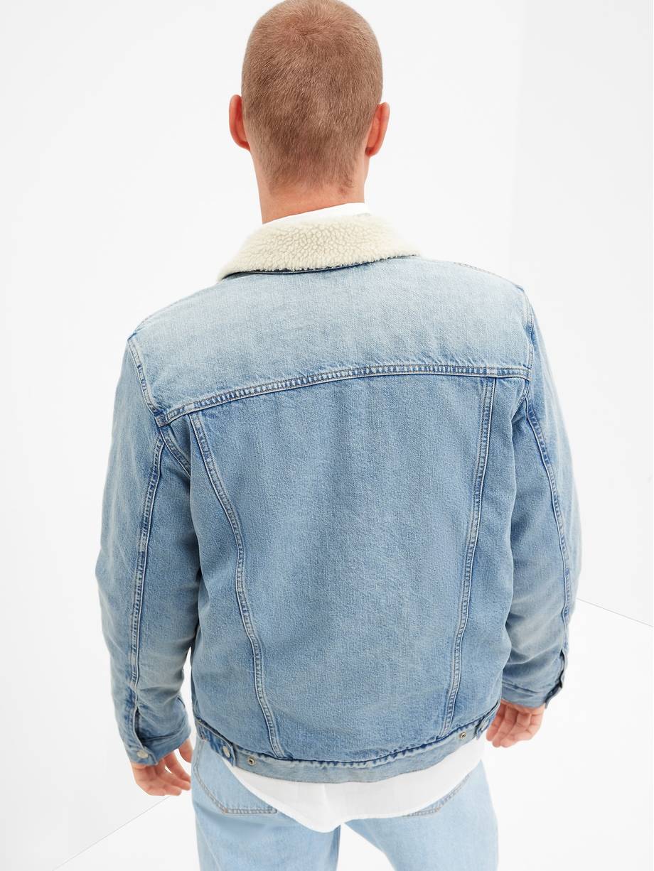 Sherpa Icon Denim Jacket with Washwell