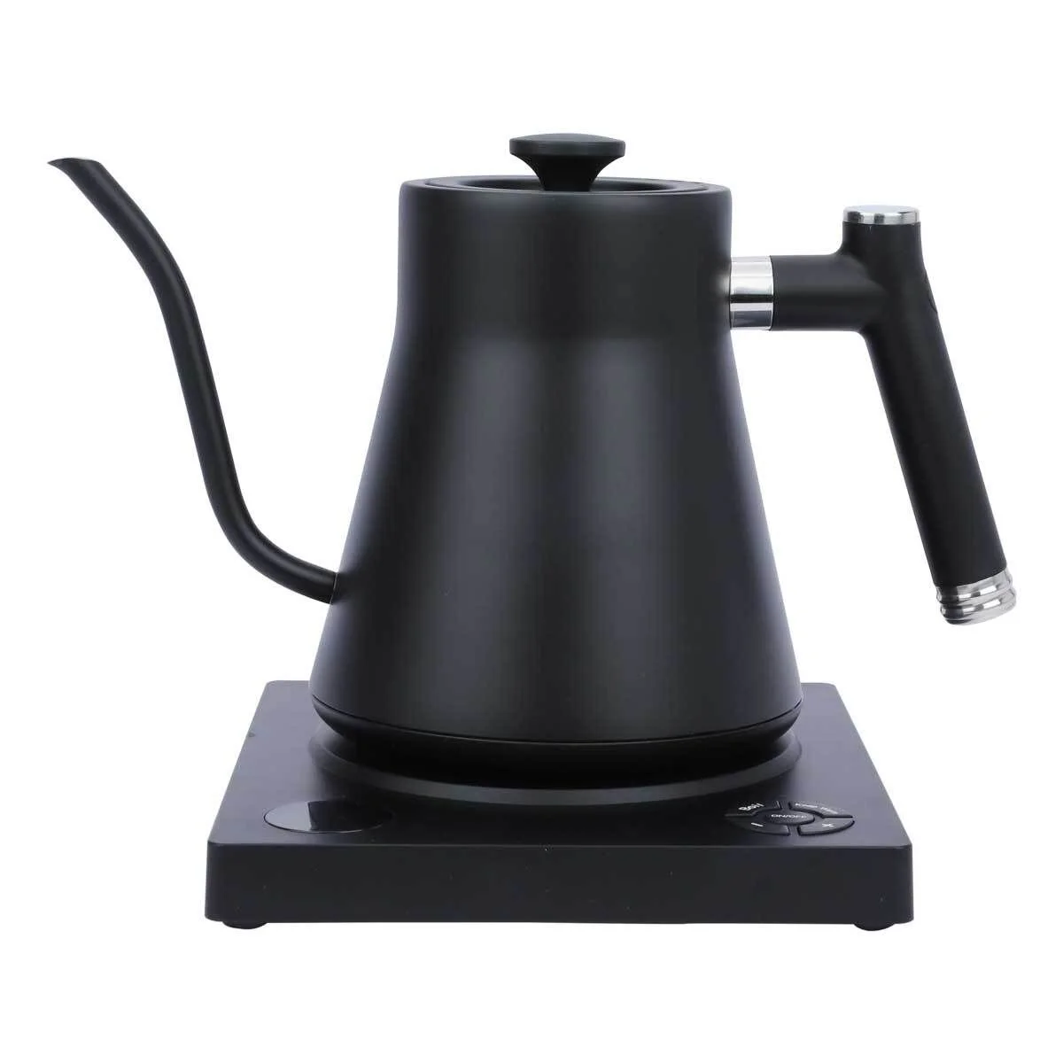 Edison Barista Kettle Black With Temperature Control Nozzle Screen Fast Heating 1 Liter 1200 Watts