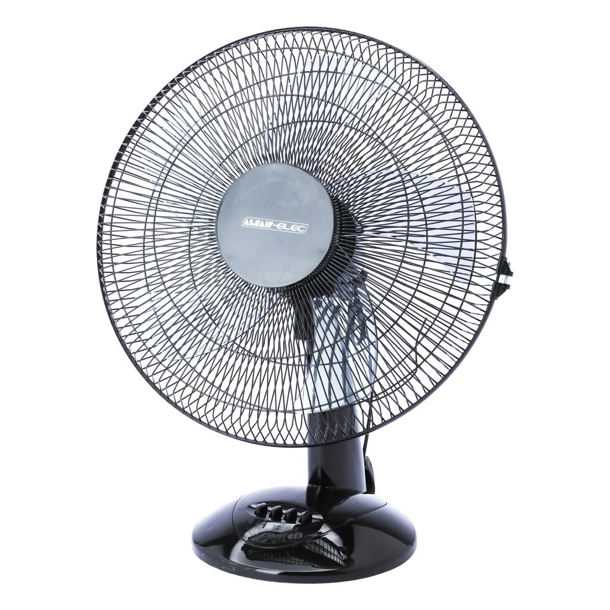 Electric Table Fan 60 Watt Black 5 Blades