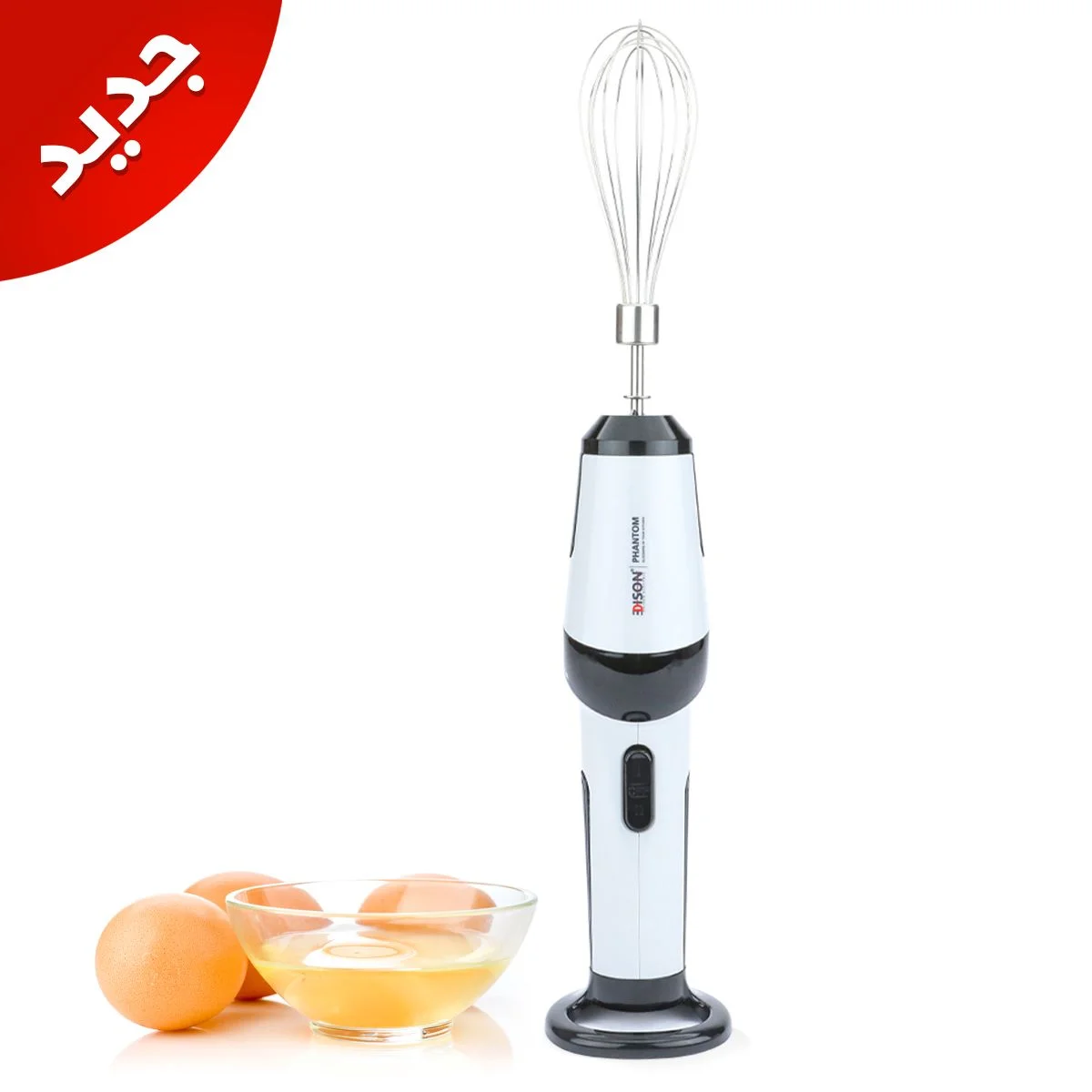 Edison Hand Blender Phantom 16W Battery Black USB Connection