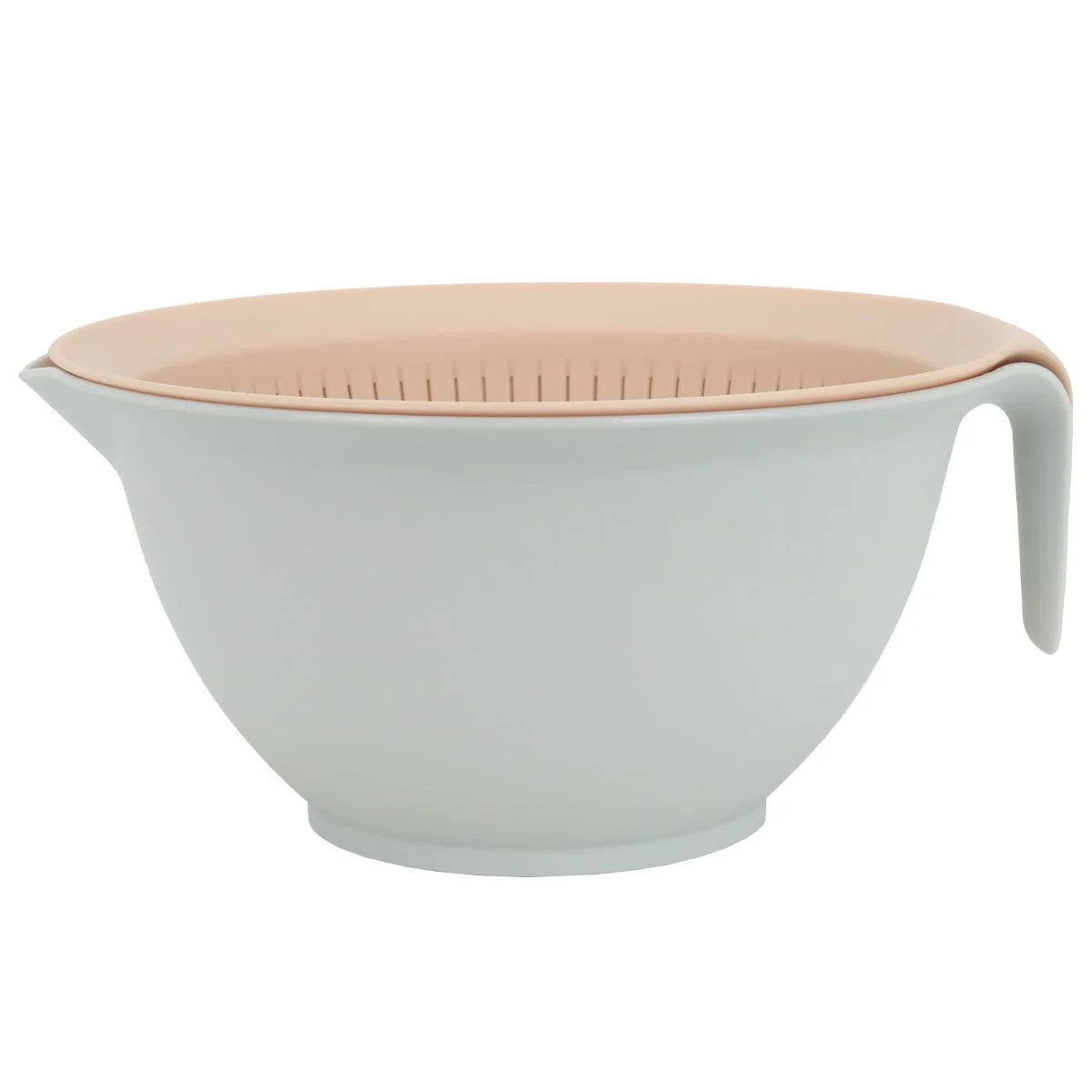 bowl with strainer