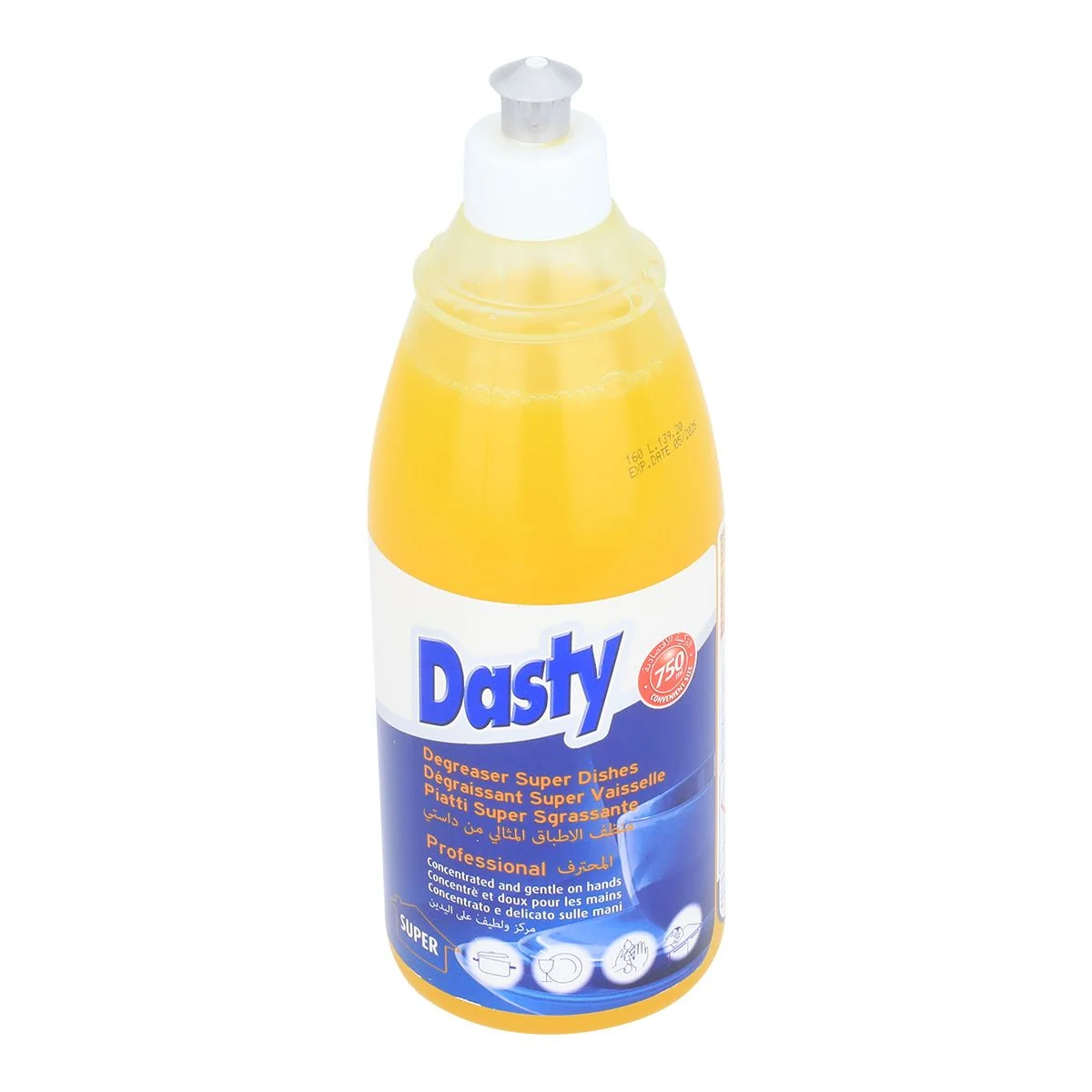 Dusty dish cleaner