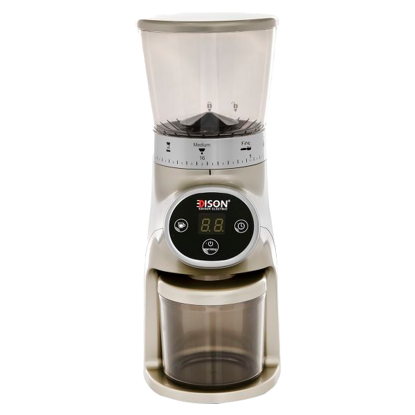 Edison digital coffee grinder 31 speed gold 200 watts