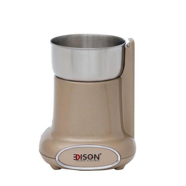 Edison Gold Steel Coffee Grinder 200W