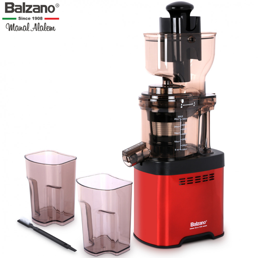 Whole mouth slow Juicer JE20 - Red