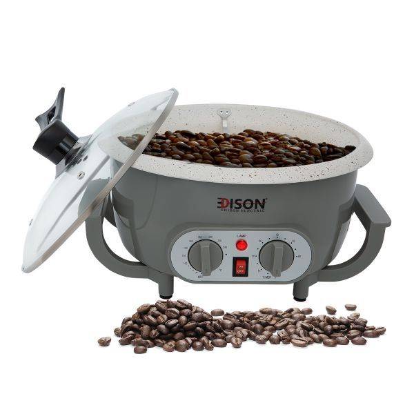 Edison coffee roaster 750gm gray granite 800w