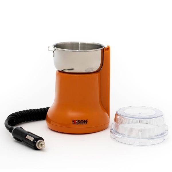 Edison Coffee Grinder Orange With Car Charger 180W