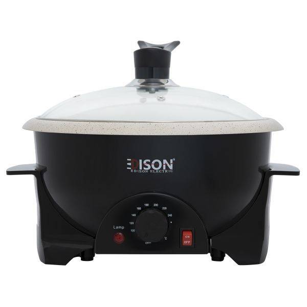 Edison Electric Coffee Roaster 750gm Black 800W