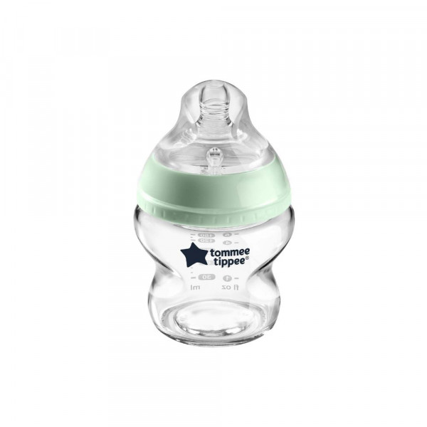 Tommee Tippee Closer to Nature Glass Feeding Bottle,150ml