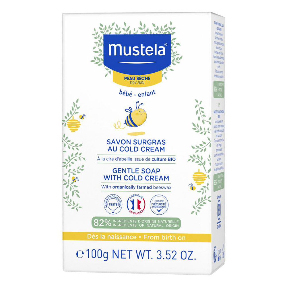 Mustela - Gentle Soap With Cold Cream Nutri Protective 100g