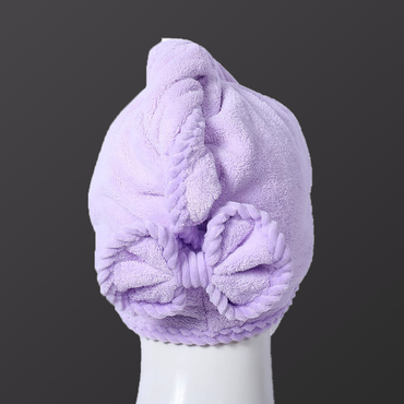 Modern hair cap - purple