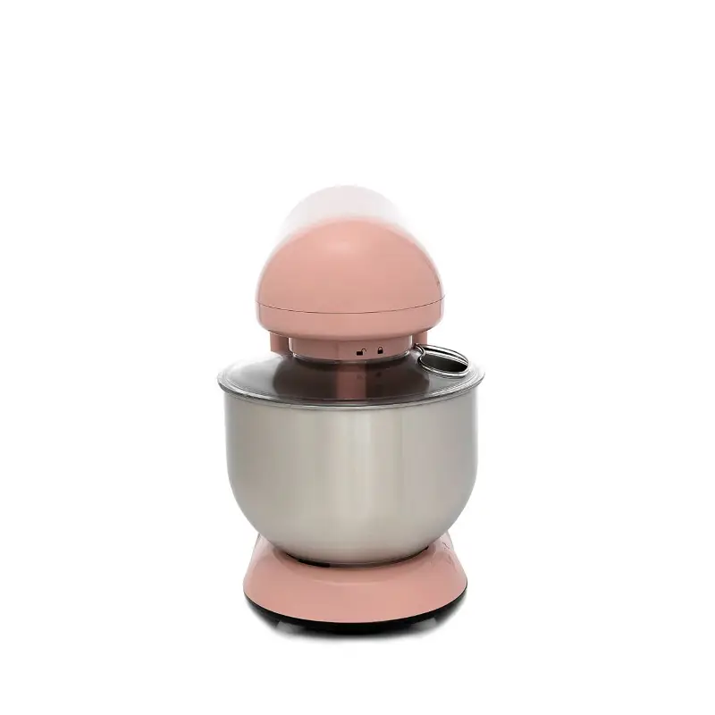 Edison stand mixer, 5 liters, pink steel, 1000 watts