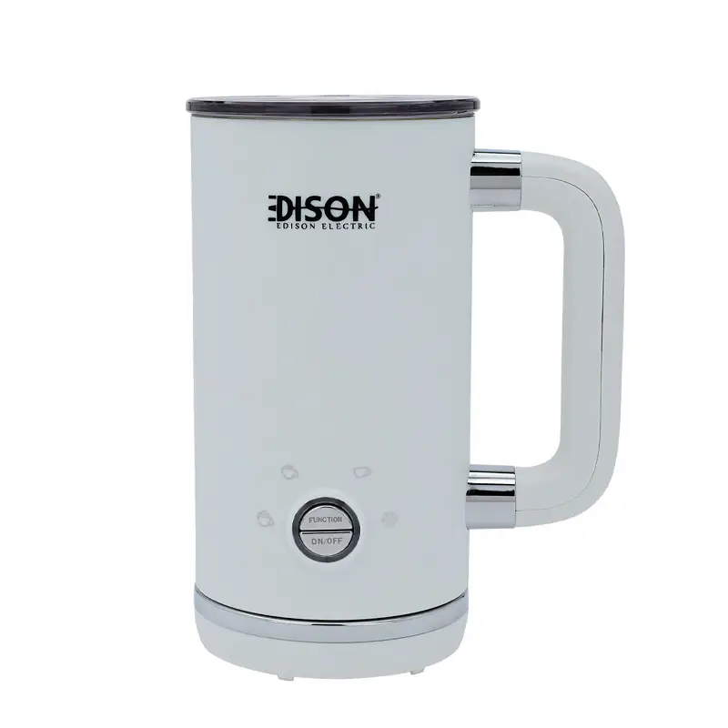 Edison milk frother, white, 500 watts, 600 ml