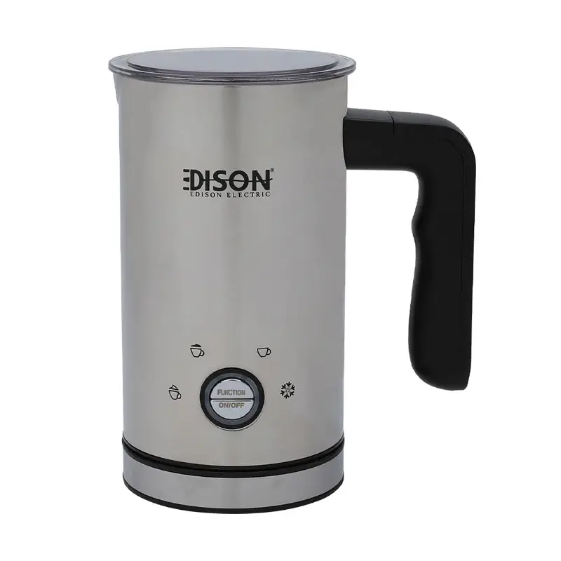 Edison milk frother, steel, 550 watts, 600 ml