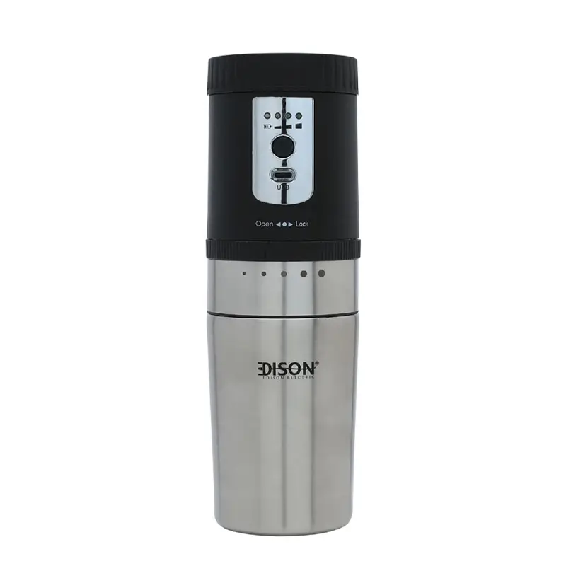 Edison Coffee Maker 300ml Silver 15.5W