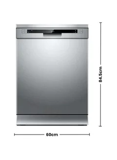 Dishwasher 11 Liter 1930 Watt WQP125201CS Silver