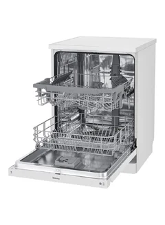 QuadWash 14 Place Setting Dishwasher With EasyRack Plus And Inverter Direct Drive Motor 9L 9 L DFB512FW White