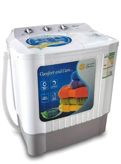 Twin tub washing machine 5 kg - white - DWT5021LW