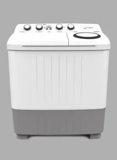 Washing Machine 10 Kg - Twin Tub Semi Automatic- White Washing Mashine With Washing, Rinse And Spinning Function Without Clothes Dryer