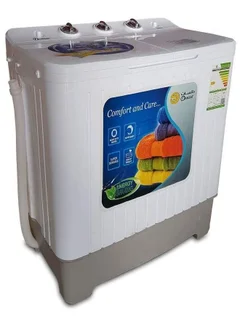 Twin tub washing machine, 7 kg, white - DWT8021LW