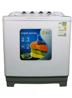 8.5 KG Twin Tub Washing Machine, White - DWT1221LW