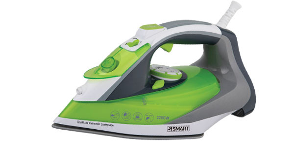 S Smart SSI616E Steam Iron, 2200 Watt - Green