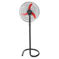 Fresh Stand Fan with Remote Control, 20 Inch, 3 Speeds, GSFR-20 - Black Dark Red