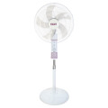 ATA Stand Fan C61RP5 With Remote Control, 18 Inch, 5 Blades, 3 Speeds - White Purple