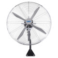 ATA FLW-650 Wall Fan, 26 Inch, 4 Blades - Silver Black