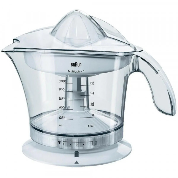 Braun MPZ9 Multiquick 3 Citrus juicer, 20 Watt - Clear