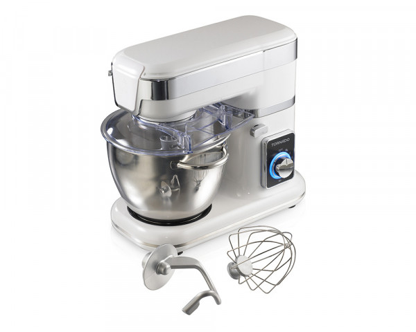 Tornado Electric Stand Mixer, 700 Watt, 4.5 Liters, SM-700 - White