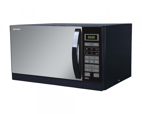 Sharp Microwave with Grill, 25 Liters, R-750MR(K) - Black